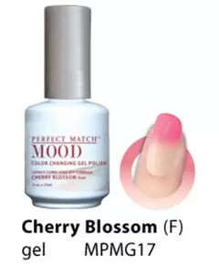 LECHAT CHERRY BLOSSOM PERFECT MATCH MOOD COLOR CHANGING GEL POLISH MPMG17