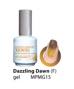LECHAT DAZZLING DAWN FROST PERFECT MATCH MOOD COLOR CHANGING GEL POLISH MPMG15