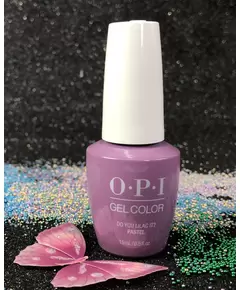 GEL COLOR BY OPI PASTEL DO YOU LILAC IT?