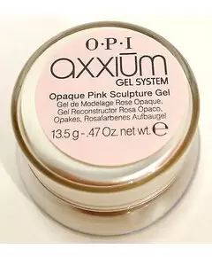 OPI AXXIUM OPAQUE PINK SCULPTURE GEL 13.5G-.47 OZ