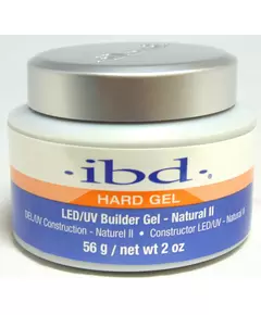 IBD LED/UV HARD GEL NATURAL II BUILDER 56G-2OZ 72180