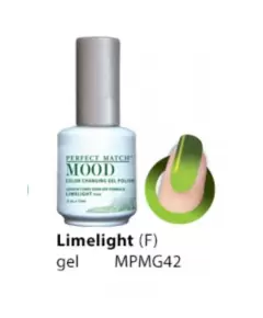 LECHAT PERFECT MATCH MOOD COLOR CHANGING GEL POLISH - LIMELIGHT MPMG42