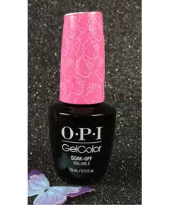 HELLO KITTY GEL COLOR BY OPI LOOK AT MY BOW! GCH83