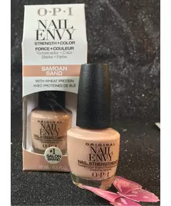 OPI NAIL ENVY SAMOAN SEND WHEAT PROTEIN & CALCIUM NT221 STRENGTH + COLOR