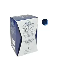 LECHAT PERFECT MATCH GEL POLISH & NAIL LACQUER- THE KINGS NAVY- .5OZ 15ML