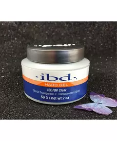 IBD LED/UV HARD GEL CLEAR TRANSPARENT 56G-2OZ 61176