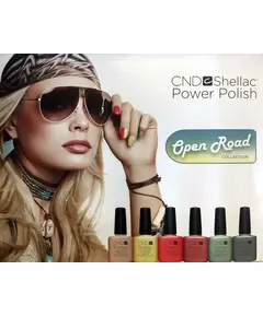 POSTER TWO SIDED CND SHELLAC OPEN ROAD