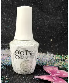 GELISH SILVER IN MY STOCKING 1110279 GEL POLISH LITTLE MISS NUTCRACKER HOLIDAY 2017 COLLECTION