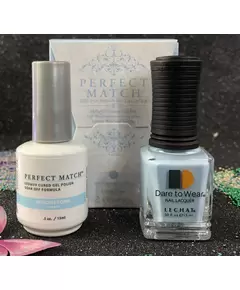 LECHAT MOONSTONE PMS221 PERFECT MATCH MOON GODDESS COLLECTION GEL POLISH & NAIL LACQUER 2-.5OZ 15ML