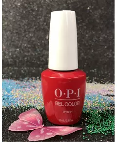 OPI OPI RED GCL72 GEL COLOR NEW LOOK
