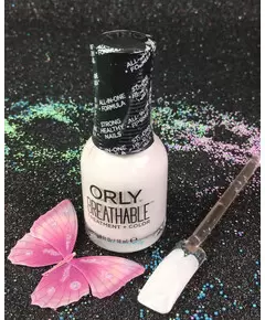 ORLY LIGHT AS A FEATHER 20909 BREATHABLE TREATMENT + COLOR .6 FL OZ / 18 ML
