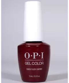 OPI CHICK FLICK CHERRY GCH02 GEL COLOR NEW LOOK