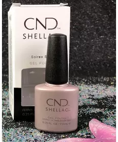 CND SHELLAC SOIREE STRUT 92493 GEL COLOR COAT NIGHT MOVES COLLECTION