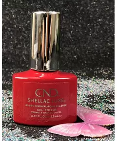 CND SHELLAC WILDFIRE #158 LUXE GEL POLISH 92265