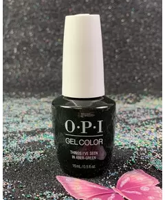 OPI GELCOLOR THINGS I'VE SEEN IN ABER-GREEN GCU15 SCOTLAND COLLECTION FALL 2019