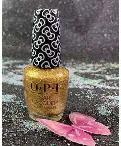 OPI GLITTER ALL THE WAY HRL12 NAIL LACQUER HELLO KITTY 2019 HOLIDAY COLLECTION