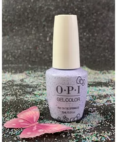 OPI PILE ON THE SPRINKLES GELCOLOR HPL06 HELLO KITTY 2019 HOLIDAY COLLECTION