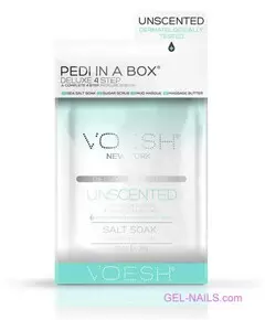 VOESH DELUXE 4 STEP SYSTEM UNSCENTED NEW YORK PEDI IN A BOX VPC208WHT