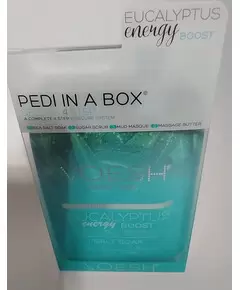 VOESH DELUXE PEDICURE IN A BOX 4 IN 1 - EUCALYPTUS ENERGY BOOST