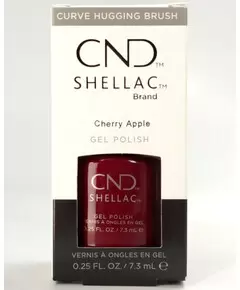 CND SHELLAC - CHERRY APPLE UV GEL NAIL POLISH