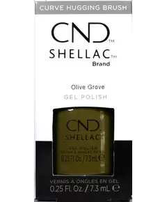 CND SHELLAC OLIVE GROVE - UV GEL NAIL POLISH