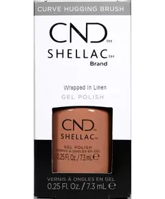 CND SHELLAC - WRAPPED IN LINEN UV GEL NAIL POLISH