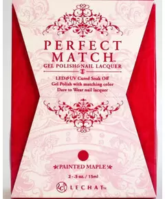 LECHAT PAINTED MAPLE PERFECT MATCH GEL POLISH & NAIL LACQUER PMS238