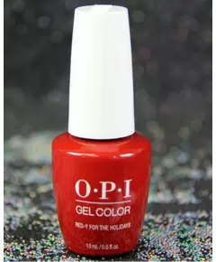 OPI GELCOLOR RED-Y FOR THE HOLIDAYS #HPM08