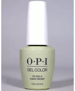 OPI GELCOLOR THE PASS IS ALWAYS GREENER #GCD56