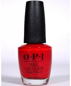 OPI NAIL LACQUER - LEFT YOUR TEXTS ON RED #NLS010