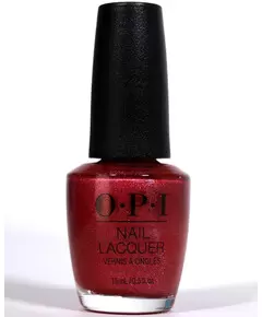 OPI NAIL LACQUER - PAINT THE TINSELTOWN RED #HRN06