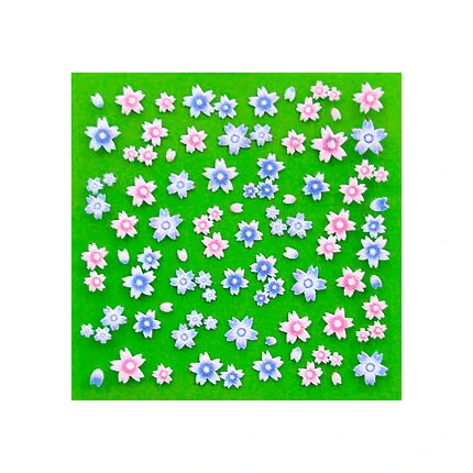 RUBBER 3D STICKERS SKU3DR431