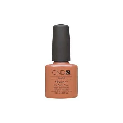 CND SHELLAC ICED CORAL UV COLOR COAT - GEL NAIL POLISH
