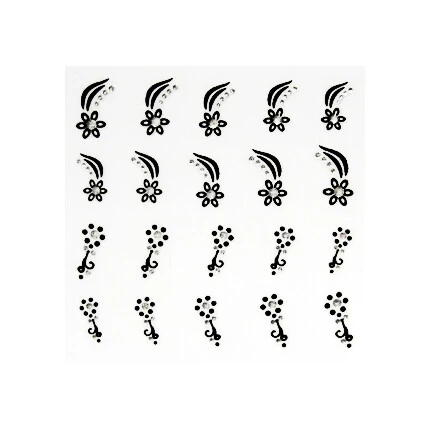 3D JEWELRY NAIL STICKERS SKU3DJ748