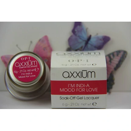 AXXIUM OPI SOAK-OFF GEL LACQUER I'M INDI-A MOOD FOR LOVE 6G - 0.21 OZ