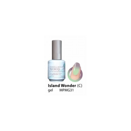 LECHAT ISLAND WONDER CREAM PERFECT MATCH MOOD COLOR CHANGING GEL POLISH MPMG31