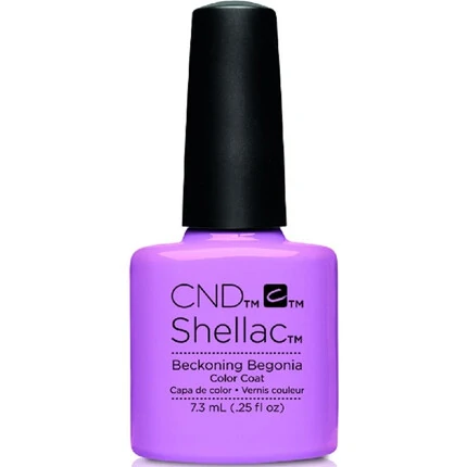 CND SHELLAC UV COLOR COAT - GEL NAIL POLISH - BECKONING BEGONIA