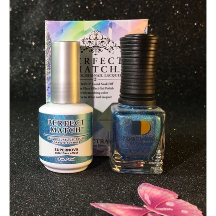 LECHAT SUPERNOVA SPECTRA COLLECTION PERFECT MATCH GEL POLISH & NAIL LACQUER SPMS06 -.5OZ/15ML