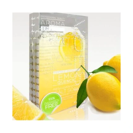 VOESH DELUXE PEDICURE IN A BOX 3 IN 1 - SOAK, SCRUB, MASSAGE - LEMON QUENCH