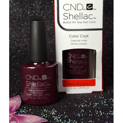 CND SHELLAC BERRY BOUDOIR 91596 GEL COLOR NIGHTSPELL COLLECTION 7.3 ML - 0.25 OZ