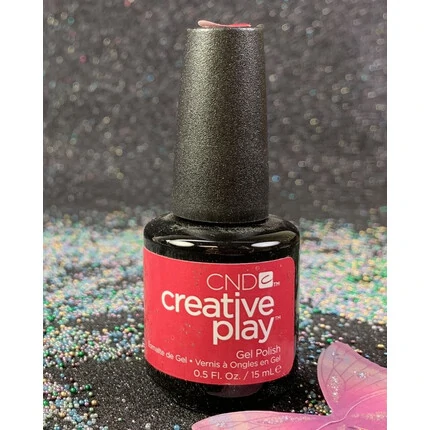 CND CREATIVE PLAY GEL POLISH - REVELRY RED 486