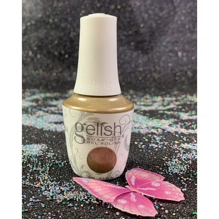 GELISH GILDED IN GOLD 1110374 SOAK OFF GEL POLISH 2019 WINTER CHAMPAGNE & MOONBEAMS COLLECTION