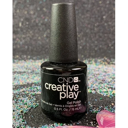 CND CREATIVE PLAY GEL POLISH BLACK & FORTH 451