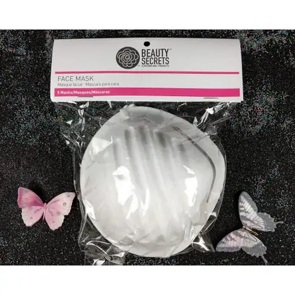 FACE MASK WITH EAR LOOP 5 PCS