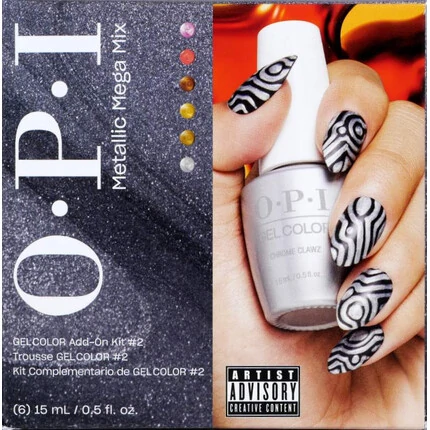 OPI GELCOLOR - METALLIC MEGA MIX ADD-ON KIT #2 GC358