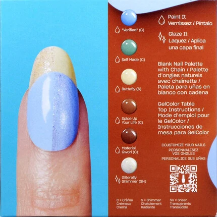 OPI GELCOLOR - PAINT IT AND GLAZE IT - ADD-ON KIT #2