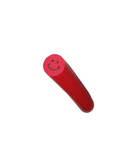 FIMO ART STICK - RED SMILEY FACE
