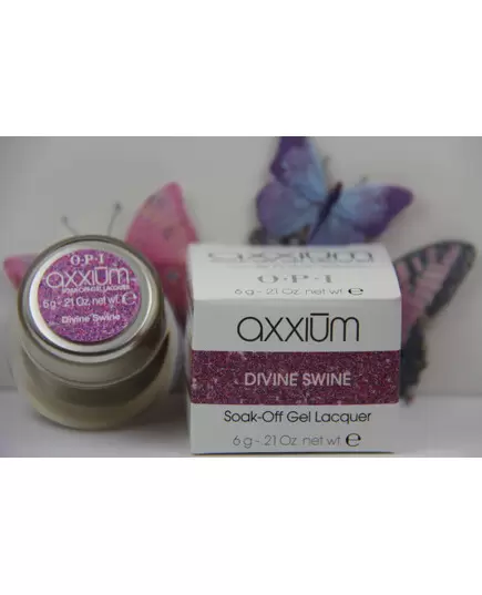 AXXIUM OPI SOAK-OFF GEL LACQUER DIVINE SWINE 6G/0.21 OZ