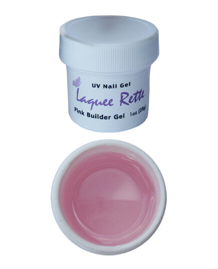 LAQUEE RETTE - PINK BUILDER UV NAIL GEL 1OZ (28G)