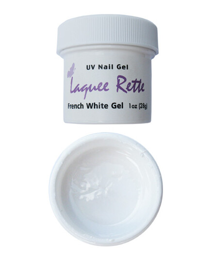 LAQUEE RETTE - UV NAIL GEL - FRENCH WHITE 1OZ (28G)